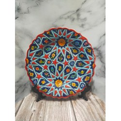 Turkısh Ceramıc Plate,18 cm