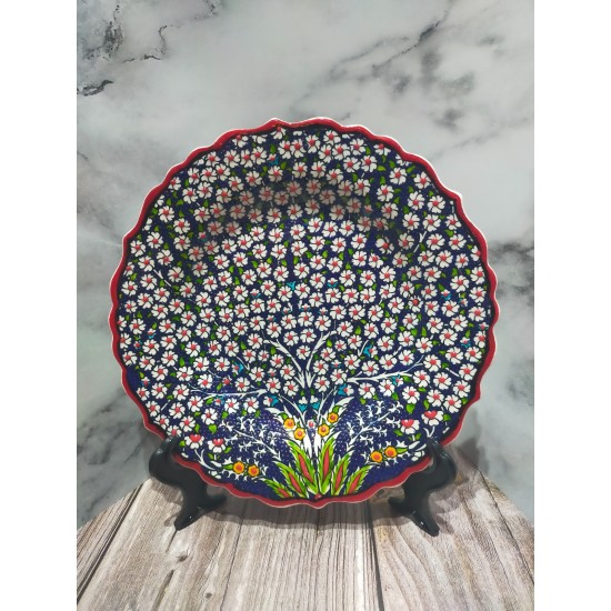 Turkısh Ceramıc Plate,18 cm