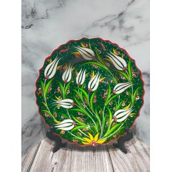 Turkısh Ceramıc Plate,18 cm