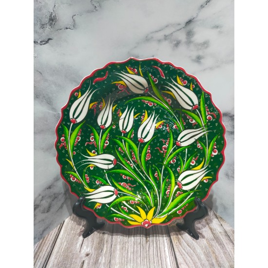 Turkısh Ceramıc Plate,18 cm