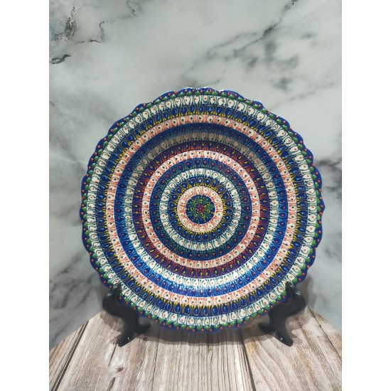 Turkısh Ceramıc Plate,18 cm