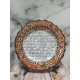 Turkısh Blessing Prayer Wrıtten Ceramıc  Plate,18 cm