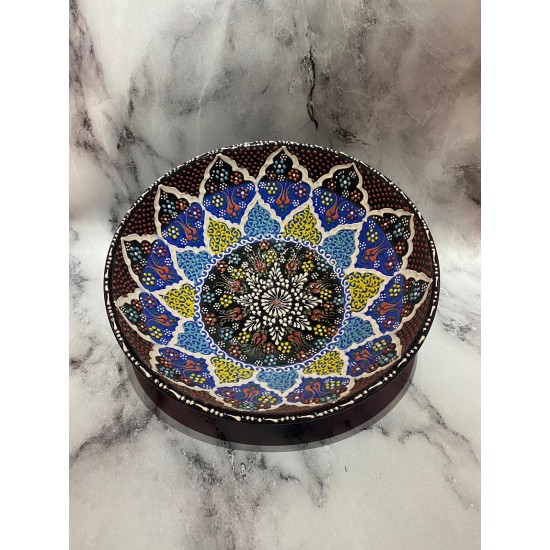 25 cm Hand paint bowl