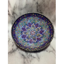 25 cm Hand paint bowl