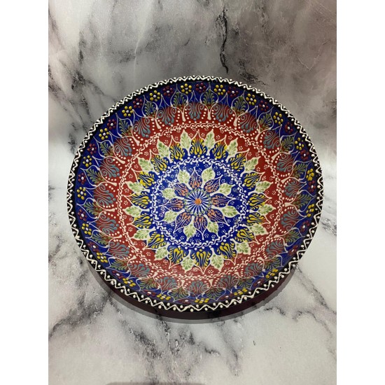 25 cm Hand paint bowl