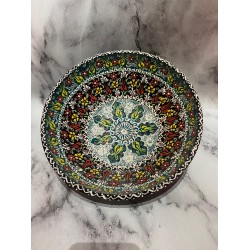25 cm Hand paint bowl