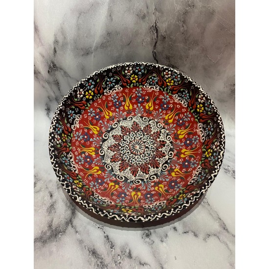 25 cm Hand paint bowl