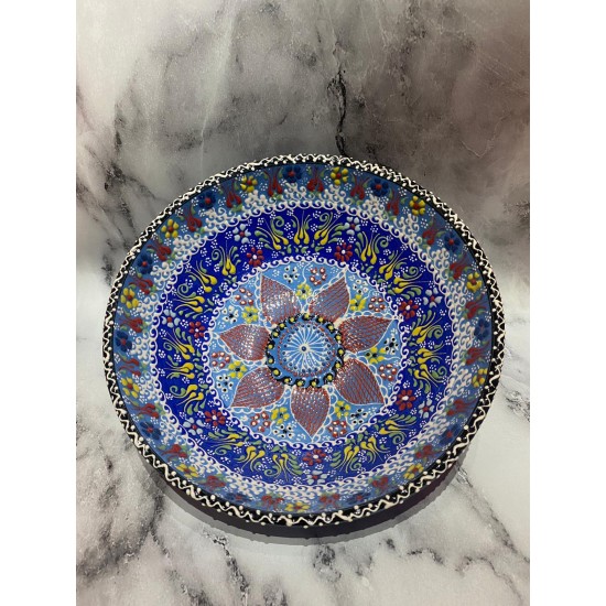 25 cm Hand paint bowl