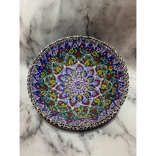 25 cm Hand paint bowl