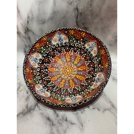25 cm Hand paint bowl