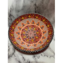 25 cm Hand paint bowl