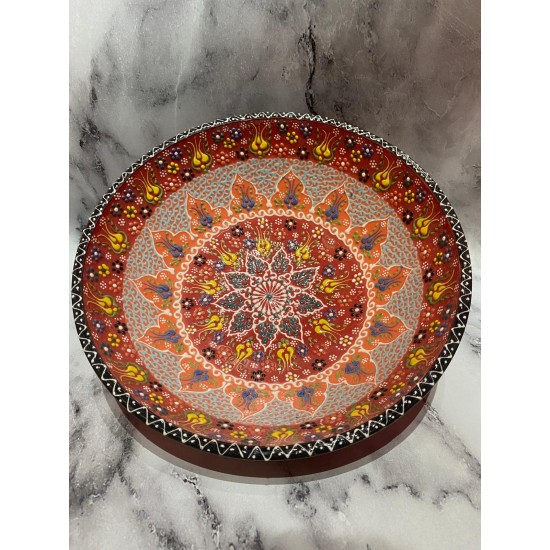 25 cm Hand paint bowl