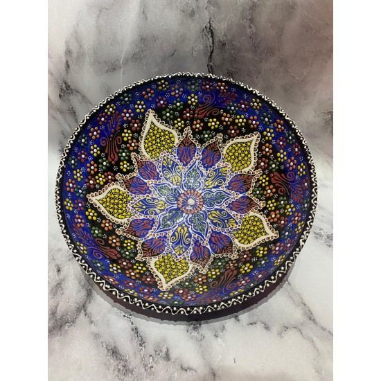25 cm Hand paint bowl