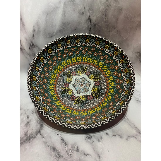 25 cm Hand paint bowl