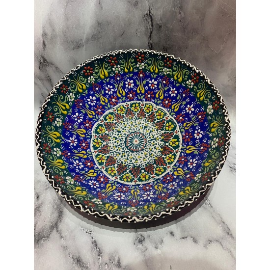 25 cm Hand paint bowl