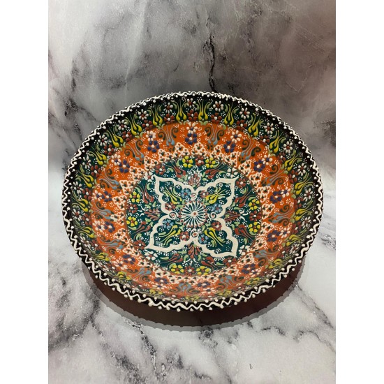 25 cm Hand paint bowl