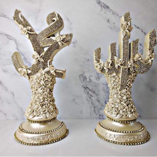 Allah (C.C) and Hz. Muhammad (S.A.V) Written decoration