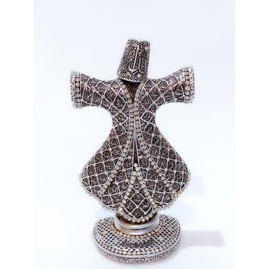 Ottoman Kaftan with Asma Husna Silver Medium (Handmade)